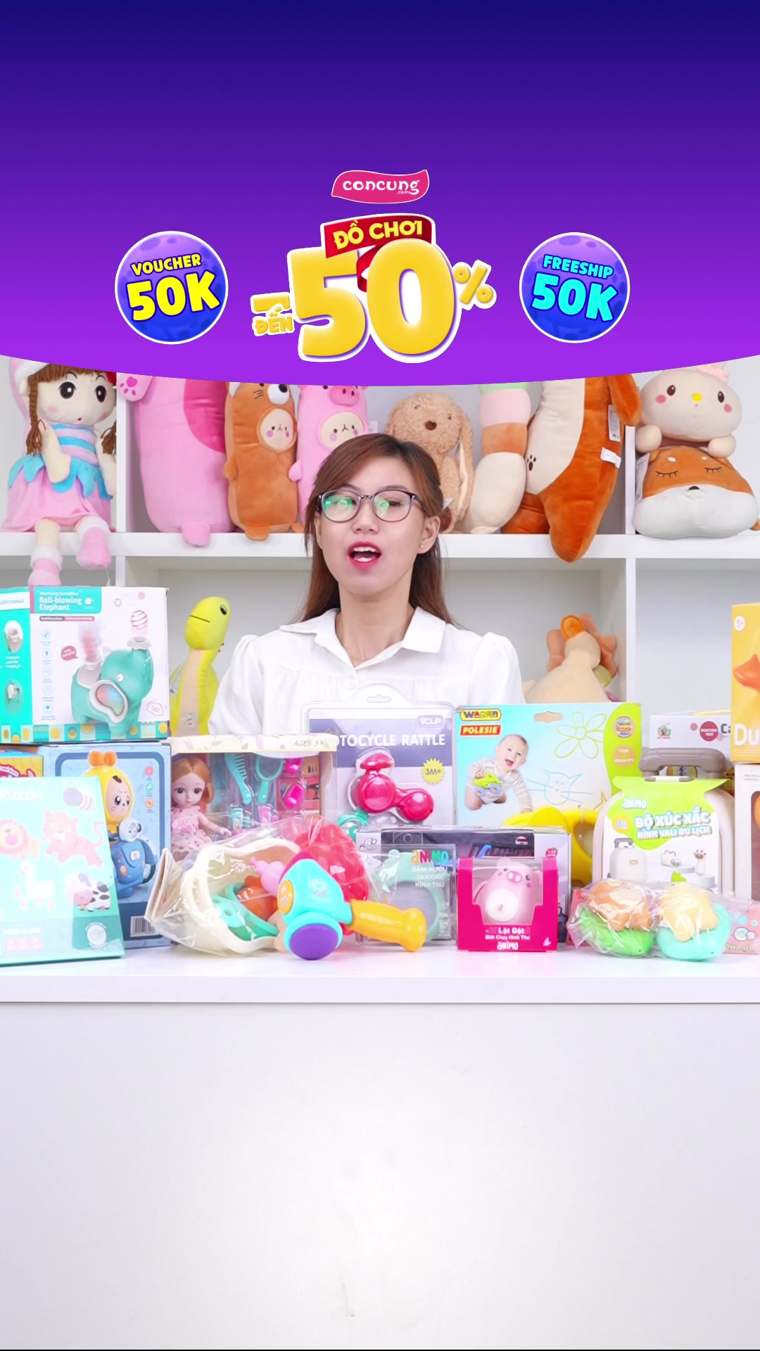 [👶🇻🇳] Con Cưng – Mang đến những sản phẩm tốt nhất cho trẻ em Việt Nam 😎❤️️⭐️ – 💥Duy nhất trong 𝗟𝗶𝘃𝗲𝘀𝘁𝗿𝗲𝗮𝗺 GIẢM GIÁ ĐỘC QUYỀN, … gi …