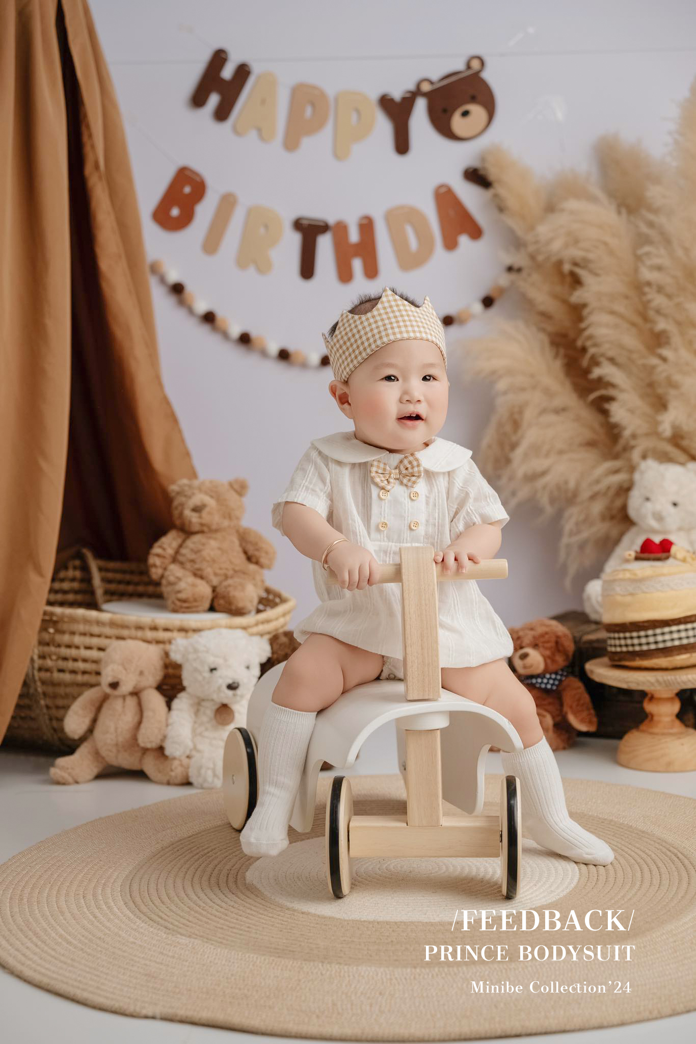 [🆕🇻🇳] Minibe – Đồ trẻ em – 🔜 Belongs to Mangobebé 🧑‍🧒❤️️👶⭐️ 𝐅𝐞𝐞𝐝𝐛𝐚𝐜𝐤 𝐏𝐫𝐢𝐧𝐜𝐞 𝐁𝐨𝐝𝐲𝐬𝐮𝐢𝐭 
Lại là một Feedback set công tử siêu xinh dành cho minibe đây ạ. Hoàng tử nhỏ đáng yêu lắm ạ 
Minibe gửi lời cảm ơn chú Phạm Nguy , shares-5✔️ , likes-349❤️️ , date-2024-06-25 08:18:05🇻🇳🇻🇳🇻🇳📰🆕