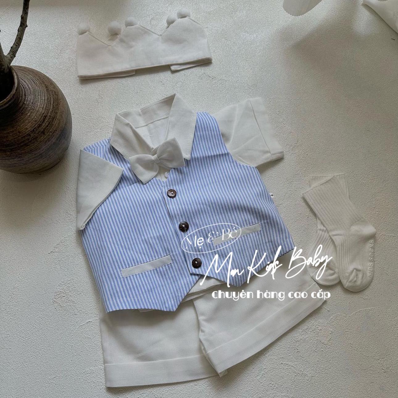 [🆕🇻🇳] Mon Baby Kids – 𝐂𝐇𝐔𝐘𝐄̂𝐍 𝐐𝐔𝐀̂̀𝐍 𝐀́𝐎 𝐓𝐑𝐄̉ 𝐄𝐌 𝐂𝐀𝐎 𝐂𝐀̂́𝐏. 𝐓𝐔𝐘𝐄̂̉𝐍 𝐒𝐈̉ 𝐂𝐊 𝐂𝐀𝐎❤️ 😎❤️️⭐️ SET CÔNG TỬ CHO BÉ TRAI
 – shop đủ cỡ cho bé 3-13ki nha mom 
 – mặc đầy tháng, thôi nôi, chụp ảnh quá đẹp ạ
 SHIP COD TOÀN QUỐC – NHẬN HÀNG KIỂM TRA TRƯỚC  , shares-11✔️ , likes-206❤️️ , date-2024-06-07 12:56:51🇻🇳🇻🇳🇻🇳📰🆕