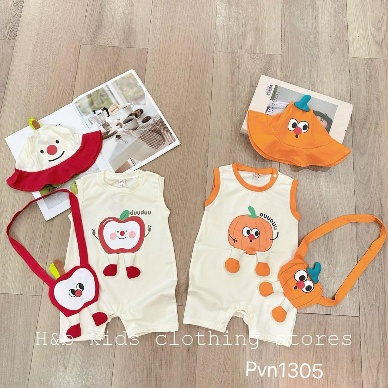 [🆕🇻🇳] Tommy baby – Quần áo sơ sinh & trẻ em 🧑‍🧒❤️️👶⭐️ Bé body sát nách hình Bí & Táo cute quá lun ạ ^^ Sét tặng kèm nón – túi giá #119k 
 Sz 4-11kg . Chất thun cotton mềm mịn co giãn bao đẹp từ chất liệu đ , shares-9✔️ , likes-214❤️️ , date-2024-06-10 14:52:42🇻🇳🇻🇳🇻🇳📰🆕