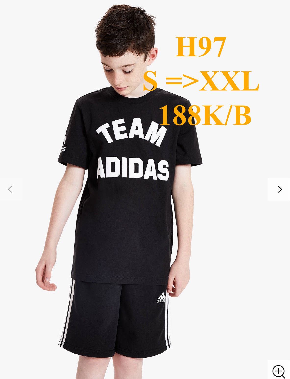 [🆕🇻🇳] Thời trang trẻ em Việt Nam xuất khẩu-Cambodia xuất xịn 😎❤️️⭐️ * Mã H97: Bộ Adidas “TEAM ADIDAS” chất cotton đẹp (BC 6665)
– Các màu như hình
– Size: S.M.L.XL.XXL
– Giá: 188K/B
– – – – – – – – – –
* Các mẹ đặt hàng, hỏ , shares-0✔️ , likes-1❤️️ , date-2023-01-17 20:49:36🇻🇳🇻🇳🇻🇳📰🆕