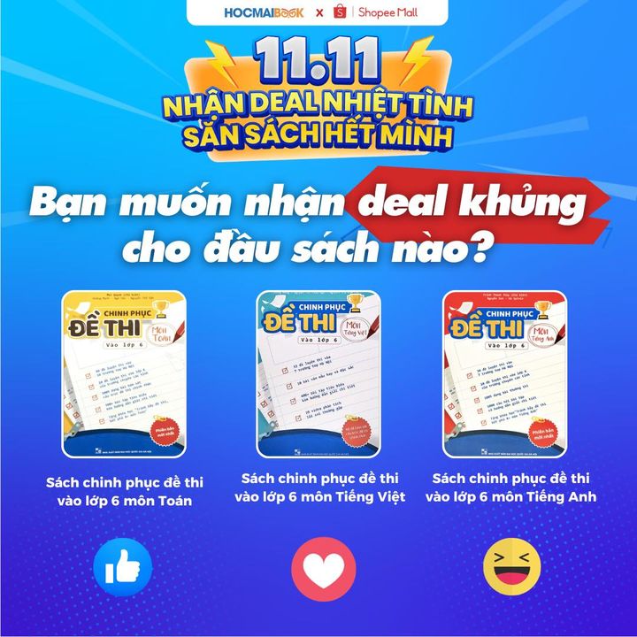 [👨‍🎓🇻🇳] Hocmai.vn Tiểu học 👨‍🎓 Top1Learn 👩‍🎓 – SIÊU SALE 11.11 NHÀ SÁCH HOCMAI CHƠI LỚN

🎁 Tặng deal khủng cho đầu sách “chiến  …
