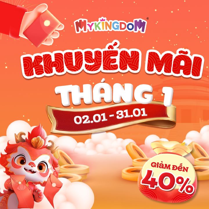 [🧸️🇻🇳] Mykingdom – Đồ Chơi Chính Hãng – An Toàn Cho Bé – Giá Tốt Cho Mẹ 🛴Top1Toys 🧸️ – [PROMOTION] THÁNG 1 RỘN RÀNG – ƯU ĐÃI NHẸ NHÀNG



🎆 Nhộn nhịp đón năm mới v …