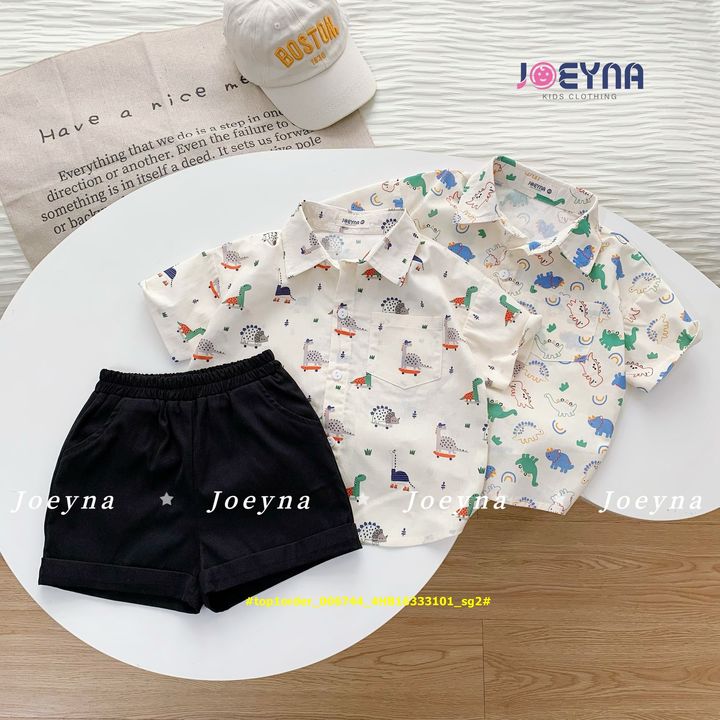 [🆕🇻🇳] Phân Phối – Bán Buôn – Bán Sỉ Vkids 😎❤️️⭐️ – 💖Buôn_sỉ_HN💖 Bộ bé trai, áo sơ mi cotton thô mềm mại, quần kaki mềm mát, si …