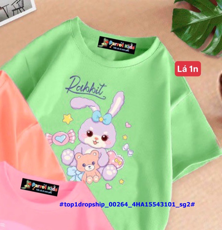 [🆕🇻🇳] Phân Phối – Bán Buôn – Bán Sỉ Vkids 😎❤️️⭐️ – ☘️Buôn_sỉ_SG☘️ Áo bé gái, form suông, chất thun cotton, đường may sắc sả …