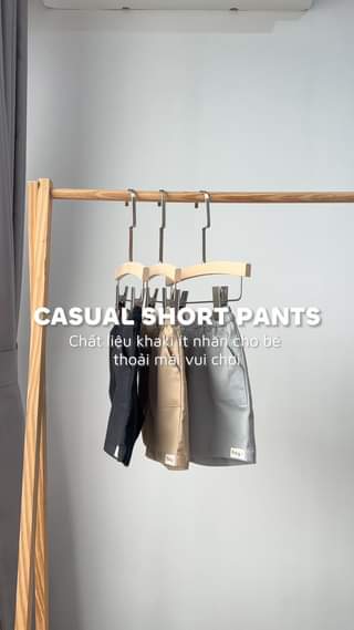 [🆕🇻🇳] FBaby Store – Thời Trang Trẻ Em Thiết Kế Cao Cấp 😎❤️️⭐️  QUẦN SOOC KAKI – Basic Item cần có trong tủ đồ của bé
 Thiết kế quần dễ mặc, dễ phối , chất kaki mềm đứng form. Mẹ sắm cho bé đủ 3 màu mặc thay đổi không  , shares-0✔️ , likes-0❤️️ , date-2024-04-28 10:18:10🇻🇳🇻🇳🇻🇳📰🆕