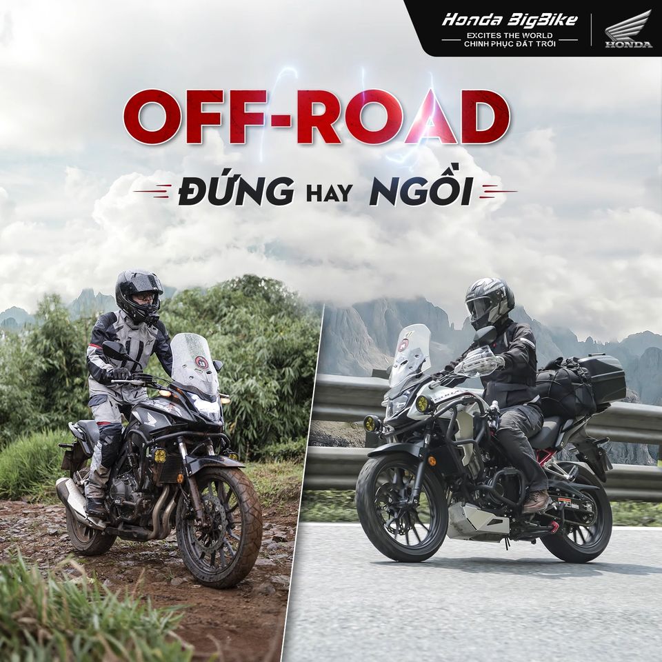 [🆕🇻🇳] Honda BigBike Việt Nam – Xe phân khối lớn của Honda tại Việt Nam 🚗 Top1Go 🏍️  OFF-ROAD: CHUẨN TƯ THẾ, ĐÚNG THỜI ĐIỂM  

Băn khoăn lớn nhất của biker khi dấn thân vào off-road có phải là đứng – ngồi sao cho đúng thời điểm?

Chuyện gì  , shares-2✔️ , likes-73❤️️ , date-2024-03-25 00:03:14🇻🇳🇻🇳🇻🇳📰🆕