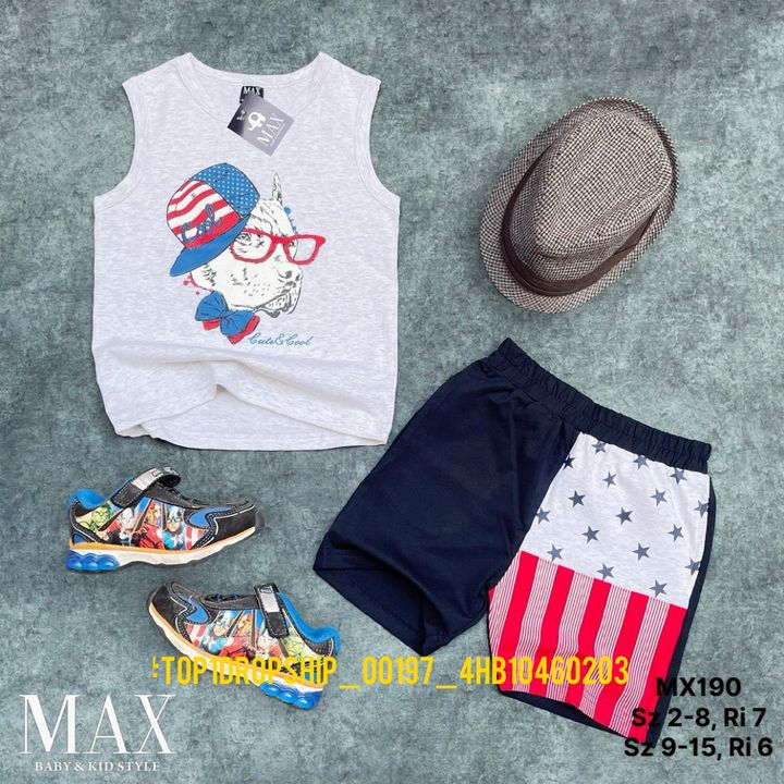 [🆕🇻🇳] Phân Phối – Bán Buôn – Bán Sỉ Vkids 😎❤️️⭐️ – ☘️Buôn_sỉ_SG☘️ Bộ bé trai, chất liệu thun cotton 4c, đường may sắc sảo, f …