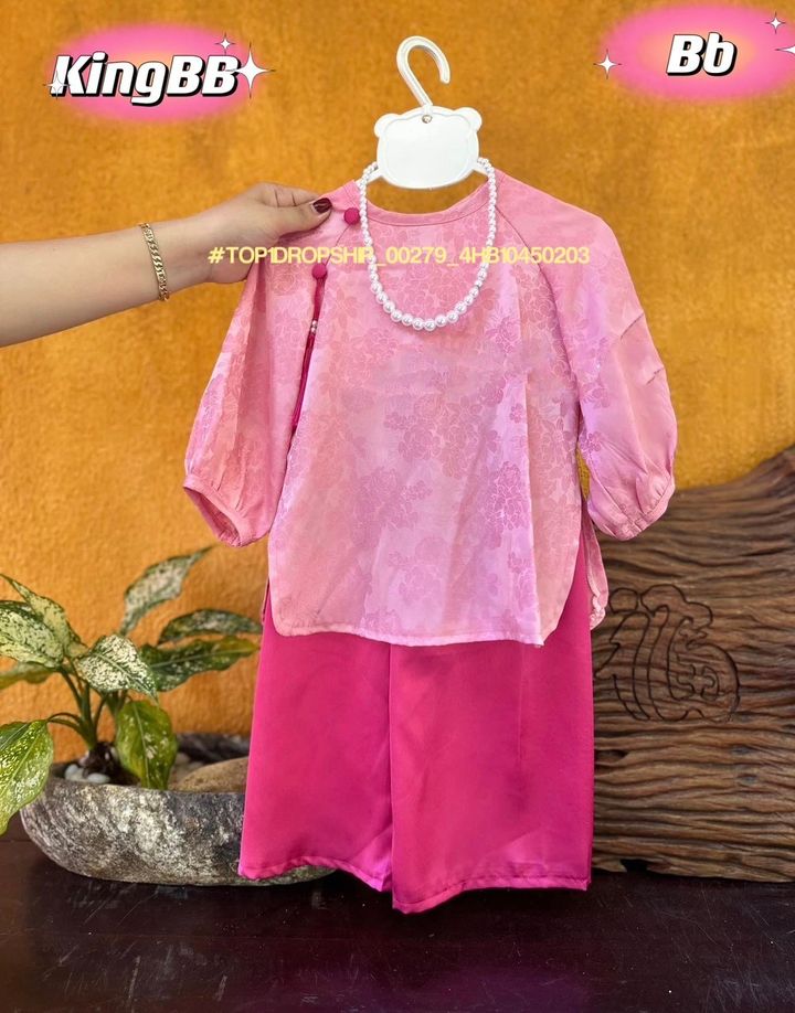 [🆕🇻🇳] Phân Phối – Bán Buôn – Bán Sỉ Vkids 😎❤️️⭐️ – ☘️Buôn_sỉ_SG☘️ Bộ bé gái, áo gấm quần latin mềm mát, màu đẹp – top1drops …