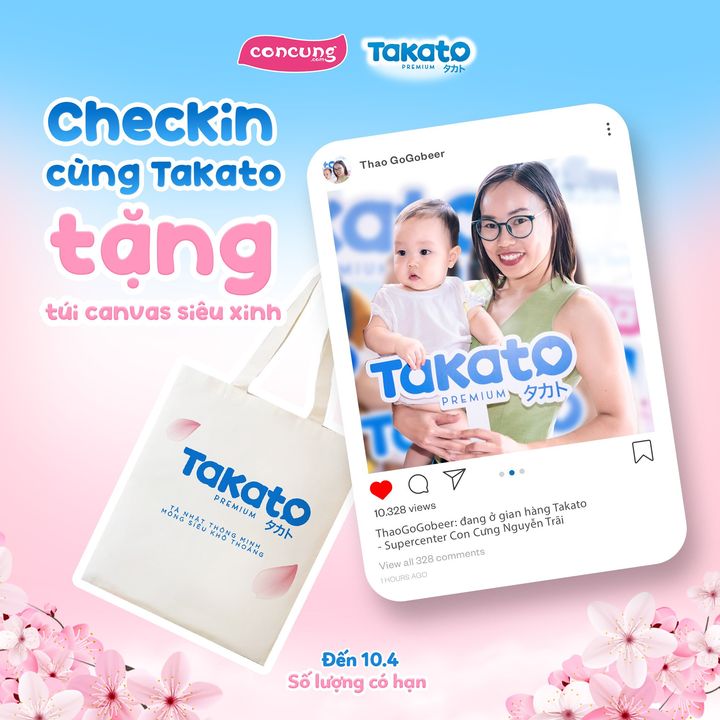 [👶🇻🇳] Con Cưng – Mang đến những sản phẩm tốt nhất cho trẻ em Việt Nam 😎❤️️⭐️ – CHECK-IN CÙNG TAKATO, TẶNG TÚI CANVAS SIÊU XINH

🛵 Lễ hội Nhật Bản gọi: Bé cưng …