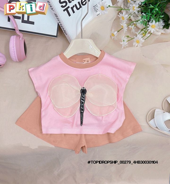 [🆕🇻🇳] Phân Phối – Bán Buôn – Bán Sỉ Vkids 😎❤️️⭐️ – ☘️Buôn_sỉ_SG☘️ Bộ bé gái, chất liệu dày dặn, đường may sắc sảo, form  …