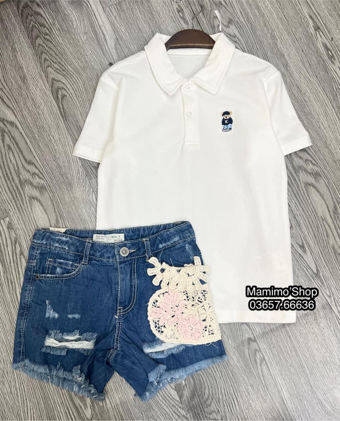 [🆕🇻🇳] MamimO Shop – Bán buôn – bán lẻ thời trang xuất khẩu trẻ em 😎❤️️⭐️ Bộ đôi phép thuật nhà Ny
Áo polo SPAO #dưxịn chất cực mềm mát, logo thêu tỉ mỉ
Sz : 110 đến 160
Pr : 1 9 0 k
short ZR #dưxịn mềm sụn, mỏng mát, ren thêu đắ , shares-0✔️ , likes-26❤️️ , date-2024-04-08 23:38:49🇻🇳🇻🇳🇻🇳📰🆕