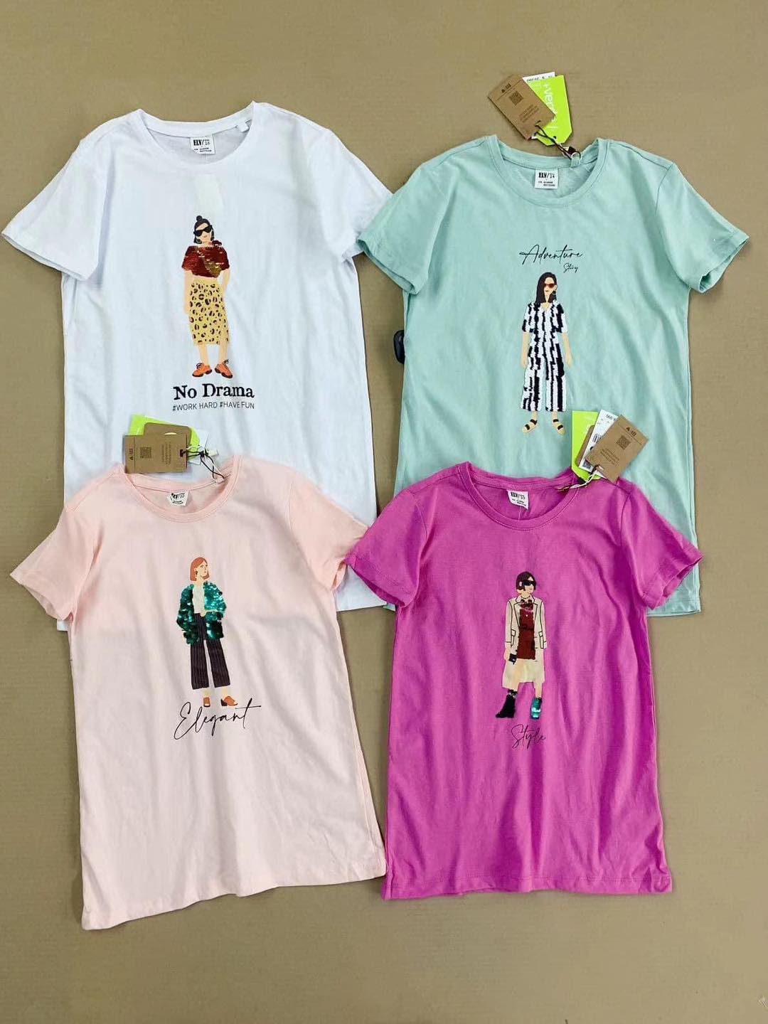 [🆕🇻🇳] MamimO Shop – Bán buôn – bán lẻ thời trang xuất khẩu trẻ em😎❤️️⭐️ T-shirt ELV #dưxịn mới zề
 Chất của brand này cực thích, hình lô này qá xinhh. Đa số full tag mác cm nhé !! 
Sz : 10Y 12Y 14Y 16Y 
Pr : 1 1 0 k
 Combo 3c : , shares-0✔️ , likes-23❤️️ , date-2024-05-11 05:36:28🇻🇳🇻🇳🇻🇳📰🆕