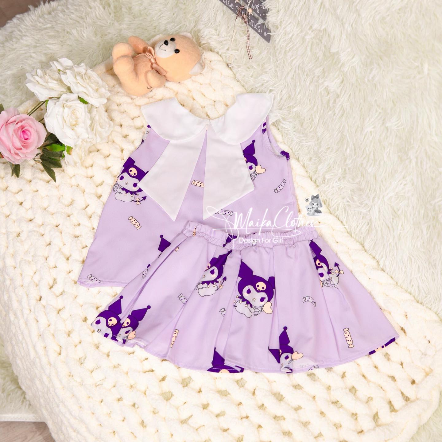 [🆕🇻🇳] Maika Clothes – Design For Baby Girl 😎❤️️⭐️ Fan Kuromi đâu ạ, chốt liền set này đi ạ !!!
Màu bên ngoài pastel ngọt xĩuuuu, Mẹ mua về đảm bảo bé nào cũng mê tít luôn
Chất cầm vào bao mát tay, ko nhăn, , shares-8✔️ , likes-73❤️️ , date-2024-04-17 08:51:40🇻🇳🇻🇳🇻🇳📰🆕