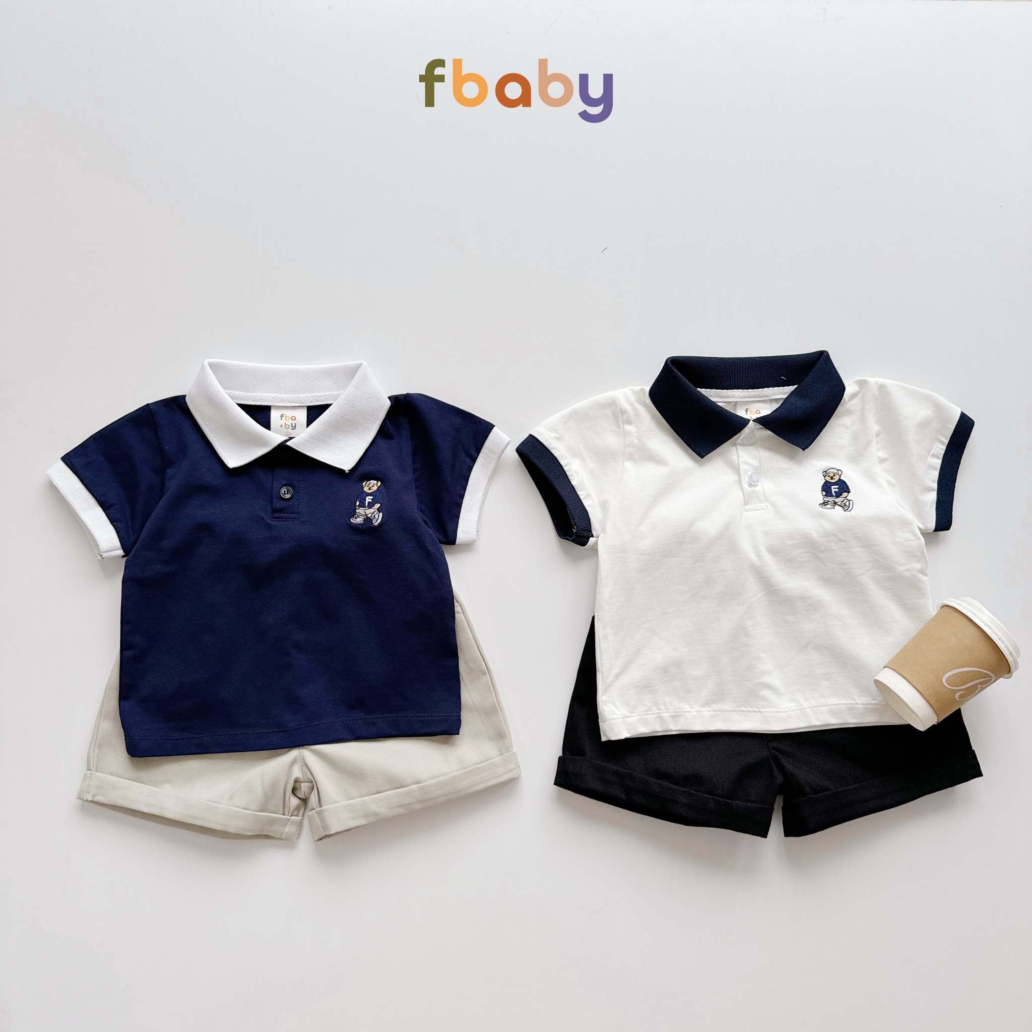 [🆕🇻🇳] FBaby Store – Thời Trang Trẻ Em Thiết Kế Cao Cấp 😎❤️️⭐️ Bé thể hiện phong cách năng động với SET POLO THÊU HÌNH GẤU 
– Chất liệu áo cotton phối quần kaki mềm mang lại sự thoải mái tuyệt đối cho bé trong mùa hè
– , shares-3✔️ , likes-10❤️️ , date-2024-04-19 14:39:18🇻🇳🇻🇳🇻🇳📰🆕