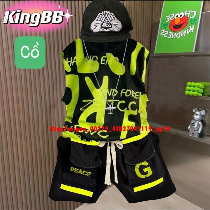 [🆕🇻🇳] Phân Phối – Bán Buôn – Bán Sỉ Vkids 😎❤️️⭐️ – ☘️Buôn_sỉ_SG☘️ Bộ sát nách bé trai, hình in sắc nét, phong cách hàn quốc v …