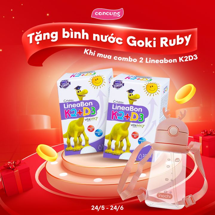 [👶🇻🇳] Con Cưng – Mang đến những sản phẩm tốt nhất cho trẻ em Việt Nam 😎❤️️⭐️ – 🎉 SALE LỚN GIỮA NĂM: MUA 2 LINEABON K2D3 – TẶNG BÌNH NƯỚC

🎁 Rinh ngay bình nư …