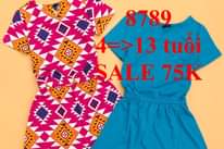[🆕🇻🇳] Thời trang trẻ em Việt Nam xuất khẩu-Cambodia xuất xịn 😎❤️️⭐️ SALE 75K
 * Mã 8789: Váy Gapkid bé gái
 – Các màu như hình
 – Size: 4 đến 13 tuổi (110 đến 160cm)
 – Giá: 105K/C => SALE 75K
 – – – – – – – – – –
 – Hot , shares-0✔️ , likes-0❤️️ , date-2024-05-16 07:22:08🇻🇳🇻🇳🇻🇳📰🆕