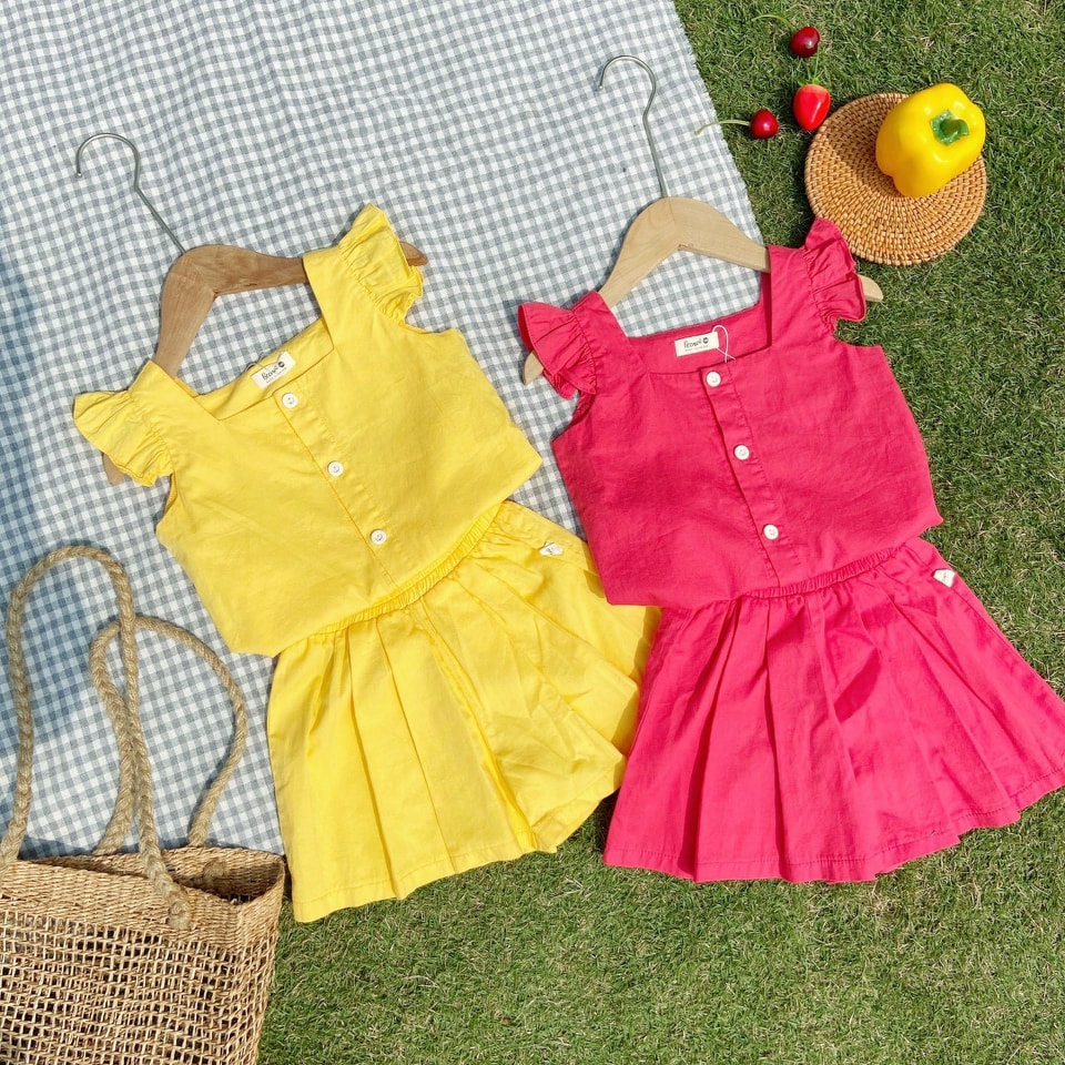 [🆕🇻🇳] Lullaby luôn hiểu rõ nhu cầu 😎❤️️⭐️ HÀNG SẴN GIAO NGAY
 Bộ cánh tiên thô đũi bé gái, bộ bé gái xinh xắn mềm mát
 Set bộ Beemo 2 màu quá đẹp, hồng sen và vàng chanh- thật sự là 2 màu đỉnh của  , shares-0✔️ , likes-0❤️️ , date-2024-05-17 12:38:39🇻🇳🇻🇳🇻🇳📰🆕