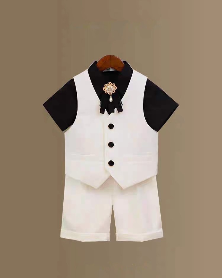 [🆕🇻🇳]  MMKID aims to bring kids the most high fashionable and high quality party design 🧑‍🧒❤️️👶⭐️ Gile vest cho bé trai dự tiệc, mẹ có thể lựa chọn vest dáng dài hoặc shorts cho bé đều rất sang trọng và thoải mái, bé không chỉ là mặc đẹp, thoải mái mà c , shares-1✔️ , likes-64❤️️ , date-2024-06-03 18:06:24🇻🇳🇻🇳🇻🇳📰🆕