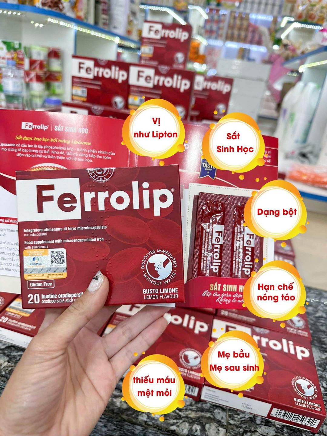 [🆕🇻🇳] Siêu Thị Mẹ và Bé -Đồ sơ sinh trọn gói 🧑‍🧒❤️️👶⭐️ Sắt sủi, sắt nước, sắt viên, sắt ngậm xưa rồi!
Sắt bột vị Lipton mới là lựa chọn hàng đầu cho mẹ bầu

Ferrolip – Sắt sinh học lần đầu tiên mang đến cho mẹ  , shares-0✔️ , likes-2❤️️ , date-2024-06-03 12:10:21🇻🇳🇻🇳🇻🇳📰🆕