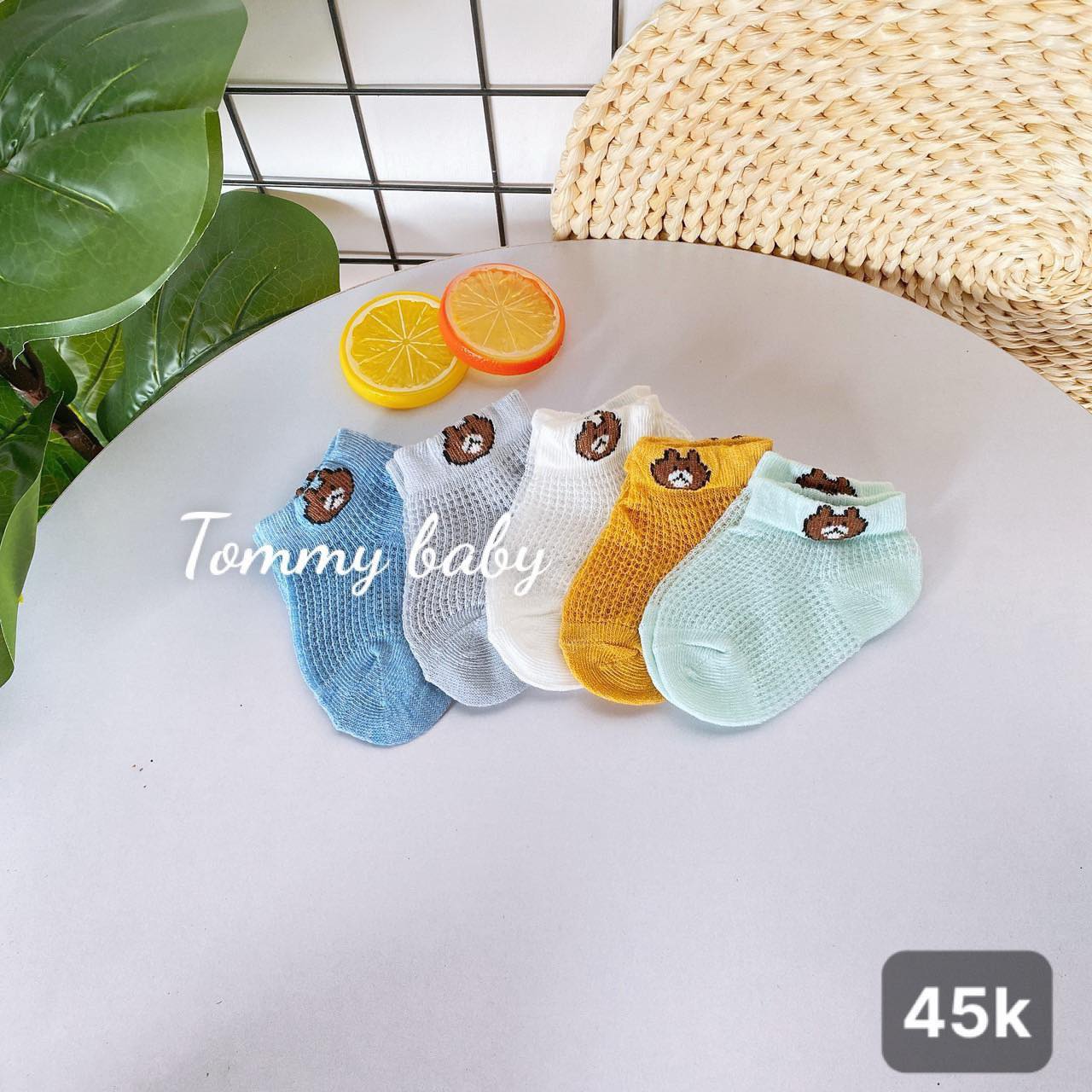 [🆕🇻🇳] Tommy baby – Quần áo sơ sinh & trẻ em 🧑‍🧒❤️️👶⭐️   Tất lưới thông hơi khách ơiiii    Mom phân vân chưa biết mua tất gì cho con thì ghé Tom nha Shop đủ mẫu cho bé trai lẫn bé gái ạ 
 Sz từ sơ sinh đến 11kg , shares-0✔️ , likes-9❤️️ , date-2024-06-15 14:53:43🇻🇳🇻🇳🇻🇳📰🆕