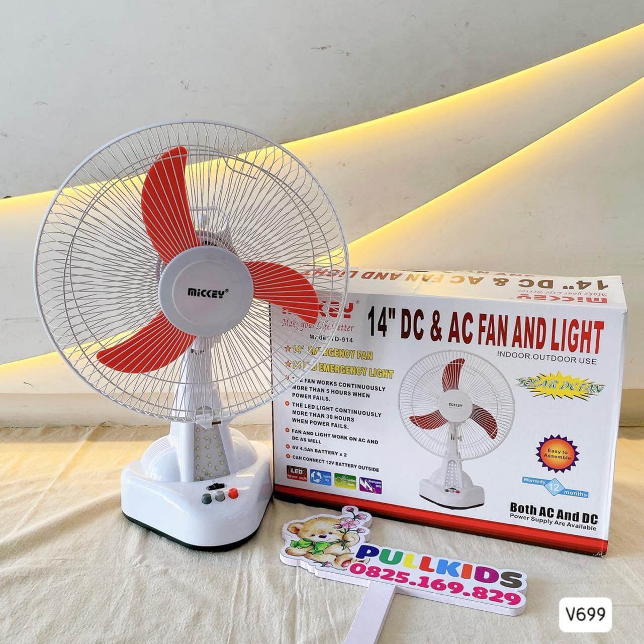 [🆕🇻🇳]  Pullkids – Sỉ lẻ Nous, Chaang, Bu, Ualarogo 🧑‍🧒❤️️👶⭐️  quạt tích điện micky, quạt kẹp bình acquy, cắm sạc TD 914, quạt gia đình, quạt để bàn

Giới thiệu sản phẩm
Quạt tích điện Mickey TD 914

Ưu điểm nổi bật:
 , shares-0✔️ , likes-27❤️️ , date-2024-06-25 14:27:49🇻🇳🇻🇳🇻🇳📰🆕