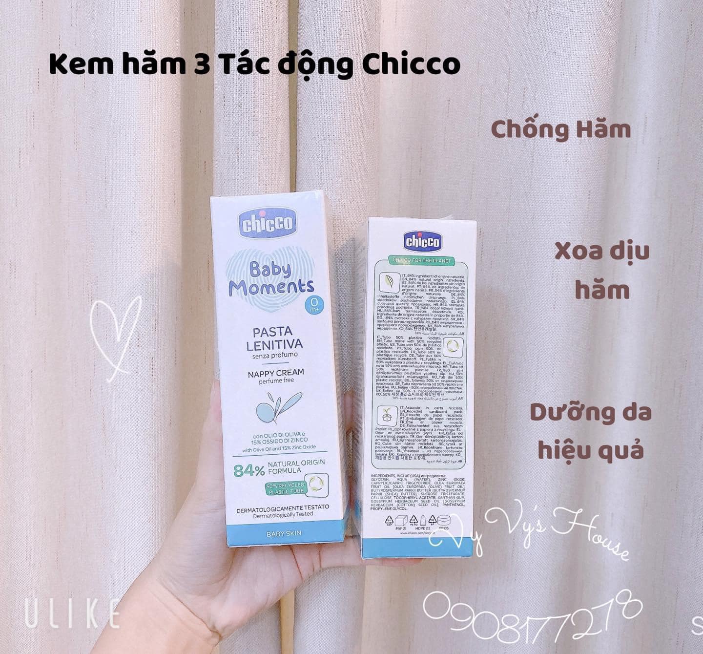 [🆕🇻🇳]  Vy Vy’s House – Chuyên đồ cho Mẹ và Bé 🧑‍🧒❤️️👶⭐️  Giảm 2% – 5% cho Bill từ 500K 

 Những *DŨNG SĨ* ngừa và trị #Hăm tã đây 

Ai có con nhỏ cũng đôi lần thấy cảnh con hăm . Thề là kỹ mấy cũng bị 

 Mẹ Vy s , shares-0✔️ , likes-4❤️️ , date-2024-06-24 14:10:29🇻🇳🇻🇳🇻🇳📰🆕