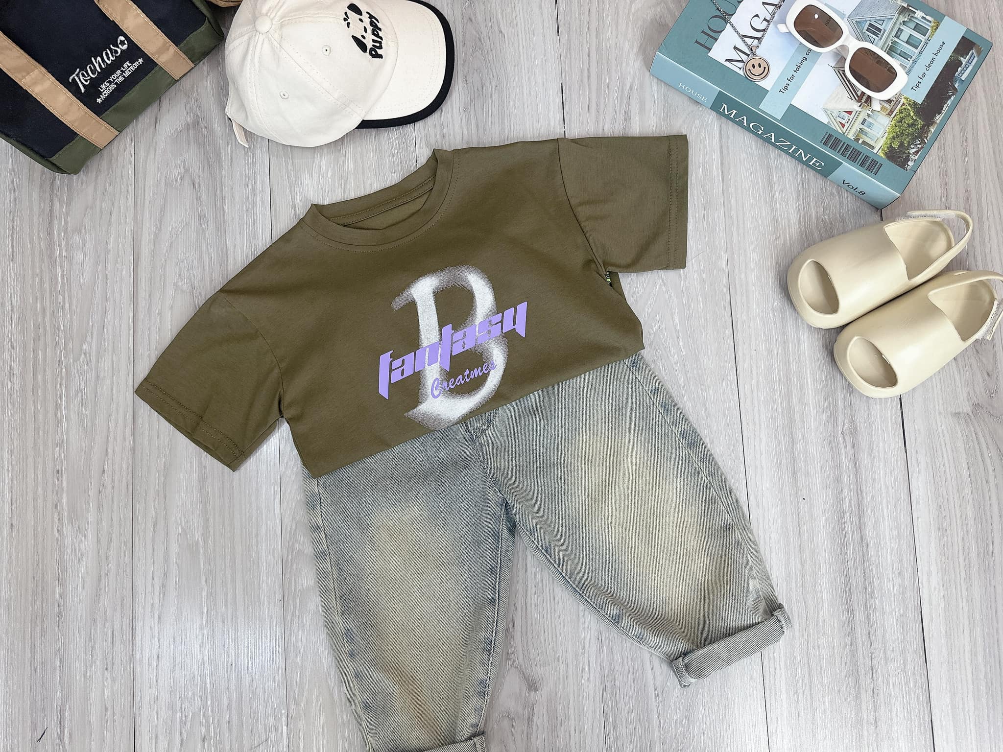 [🆕🇻🇳] KID Clothing – Quần Áo Bé Thóc – CHUYÊN HÀNG QUẢNG CHÂU 🧑‍🧒❤️️👶⭐️ Quả áo mà mix gì cũng đẹp 
– Xả ngay -50k/c cho nhanh ạ 
S A L E 50% cho 100 đơn đầu tiên ạ ^^
Hàng cao cấp cực đẹp cực chất luôn 
– Mẫu độc quyền,chất lượ , shares-0✔️ , likes-10❤️️ , date-2024-07-03 16:51:55🇻🇳🇻🇳🇻🇳📰🆕