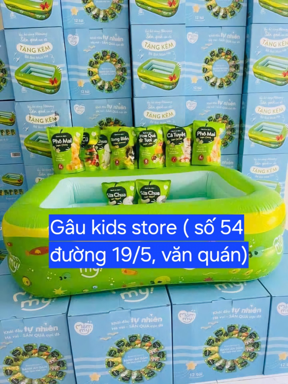 [🆕🇻🇳] Gâu Kids Store – CHUYÊN HÀNG THIẾT KẾ HÀN QUỐC 🧑‍🧒❤️️👶⭐️ ZING NGAY QUÀ 0Đ cùng bánh ăn dặm Mămmy

 Zing ngay cho bé iu 1 phao bơi khi mua 1 thùng ( 12 gói nhiều vị). 
bánh giòn tan . 

Là loại bánh  ăn dặm thuần  , shares-0✔️ , likes-6❤️️ , date-2024-06-30 19:32:11🇻🇳🇻🇳🇻🇳📰🆕