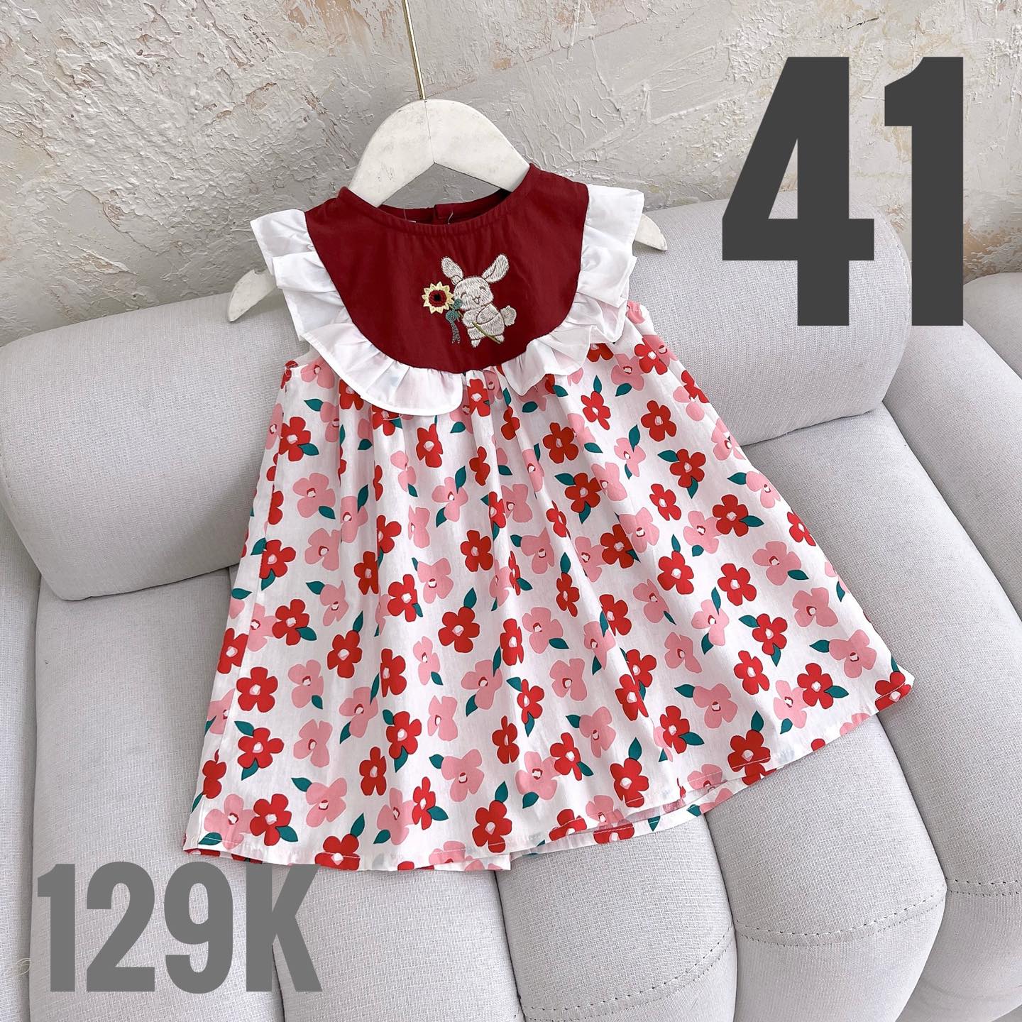 [🆕🇻🇳]  Bí Ngô baby shop – Chuyên quần áo bé gái 8-30kg (1- 9 tuổi) 😎❤️️⭐️ 𝐍𝐡𝐢̀𝐧 𝐪𝐮𝐚 𝐥𝐚̀ đ𝐚̃ 𝐭𝐡𝐚̂́𝐲 𝐦𝐞̂
𝐍𝐡𝐢̀𝐧 𝐭𝐡𝐞̂𝐦 𝐜𝐡𝐮́𝐭 𝐧𝐮̛̃𝐚 𝐩𝐡𝐚̉𝐢 𝐛𝐞̂ 𝐯𝐞̂̀ 𝐥𝐢𝐞̂̀𝐧 
VÁY HOA CỔ REN THÊU THỎ
————————
 Váy hoa đỏ vốn đã xinh nay còn được phối cùng , shares-0✔️ , likes-2❤️️ , date-2024-07-03 13:45:31🇻🇳🇻🇳🇻🇳📰🆕