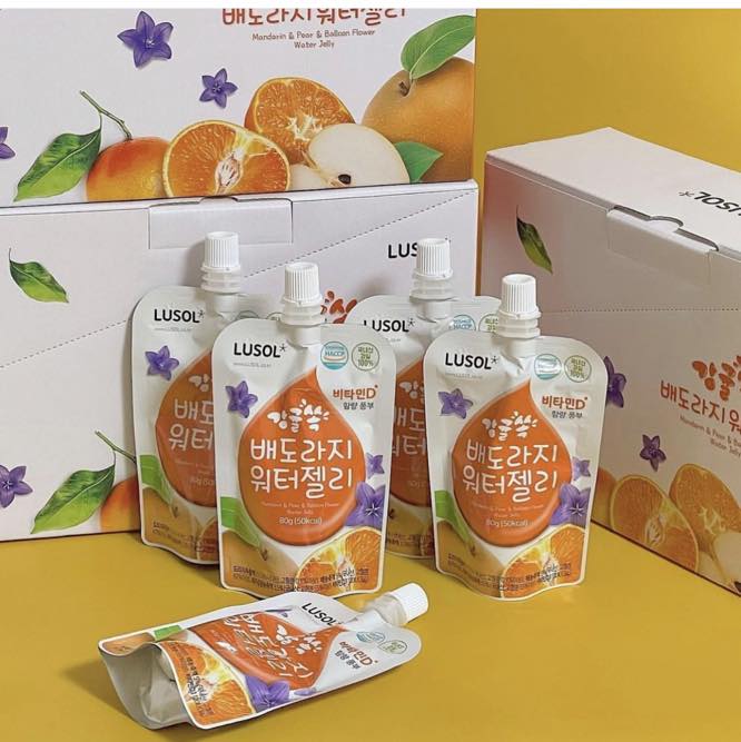 [🆕🇻🇳]  AreaKids – Chuyên hàng nội địa Hàn dành cho Mẹ và Bé 🧑‍🧒❤️️👶⭐️ Nước thạch lê quýt hoa chuông cát cánh 𝐋𝐔𝐒𝐎𝐋 –  Sản phẩm được chế biên từ nguyên liệu nội địa Hàn 100% giúp bổ sung vitamin, tăng cường sức đề kháng và đặc , shares-0✔️ , likes-0❤️️ , date-2024-07-06 16:58:15🇻🇳🇻🇳🇻🇳📰🆕