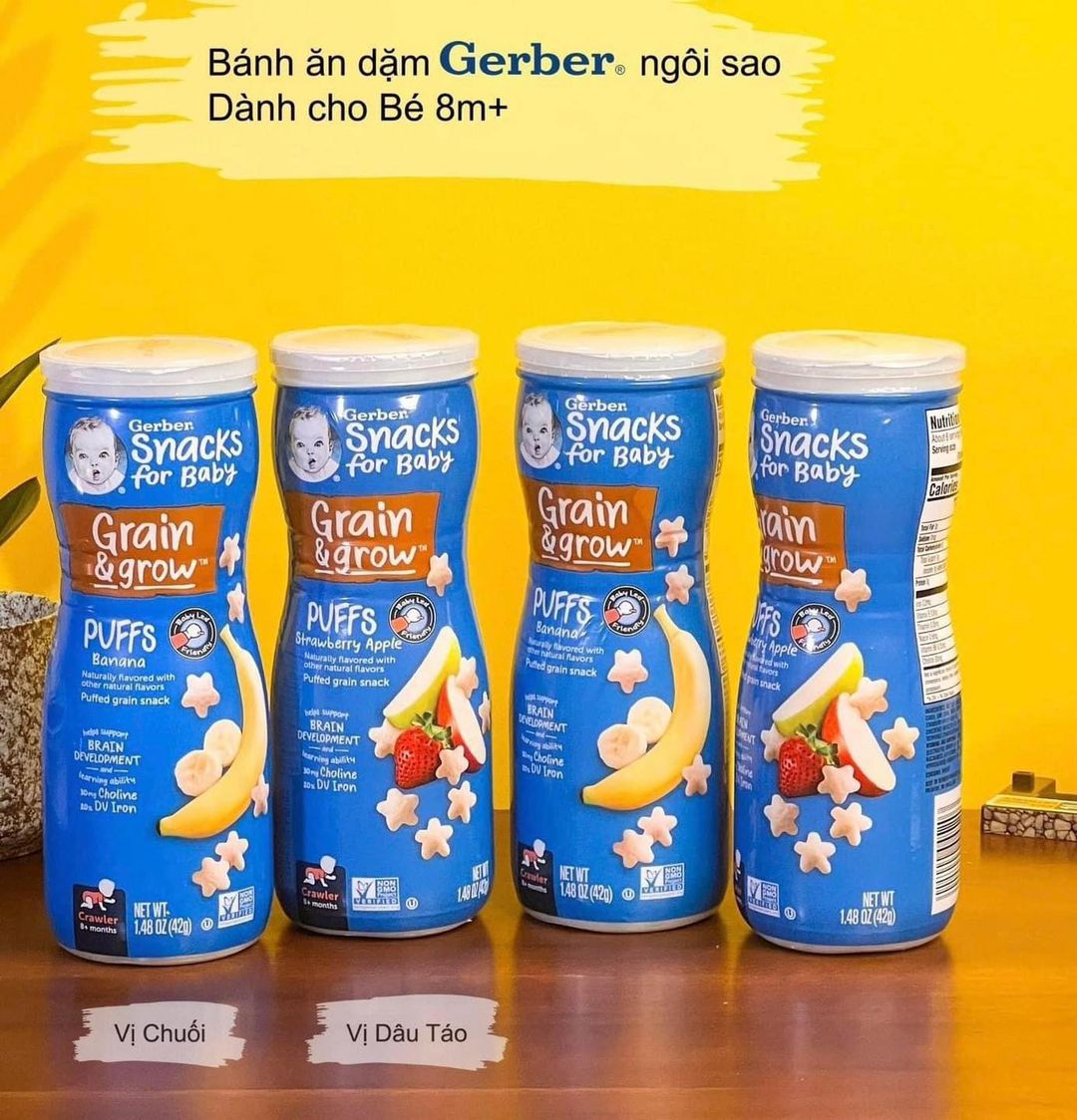[🆕🇻🇳]  Đồ Sơ Sinh Ếch Cốm – Hệ Thống Mẹ Bé 😎❤️️⭐️ 𝐁á𝐧𝐡 𝐆𝐞𝐫𝐛𝐞𝐫 𝐜𝐚𝐨 ă𝐧 𝐝ặ𝐦 𝐡ì𝐧𝐡 𝐧𝐠ô𝐢 𝐬𝐚𝐨
       𝐁Á𝐍𝐇 Ă𝐍 𝐃Ặ𝐌 𝐆𝐄𝐑𝐁𝐄𝐑 𝐌Ỹ 
  thích hợp tâp cầm, nắm
 Kích thích vị giác
 Bánh ăn dặm Gerber được làm từ ngũ cốc ngu , shares-2✔️ , likes-26❤️️ , date-2024-07-08 22:45:39🇻🇳🇻🇳🇻🇳📰🆕