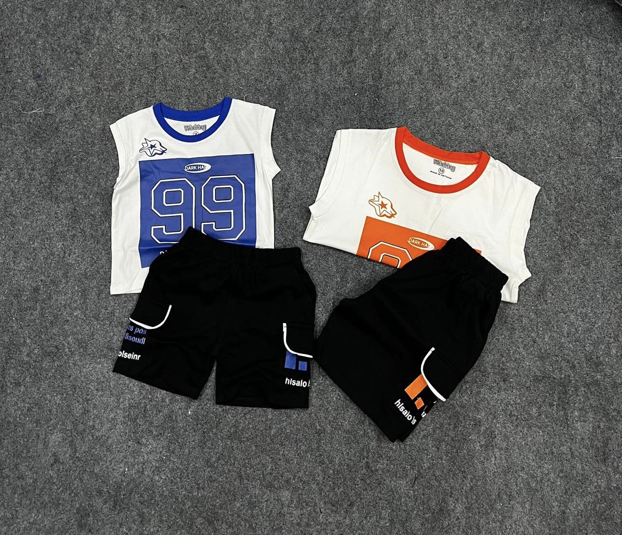 [🆕🇻🇳] Quần Áo Trẻ Em Thegioiconyeu – ✨ CHUYÊN QUẦN ÁO BÉ TRAI – NÓN – PHỤ KIỆN 🧑‍🧒❤️️👶⭐️  Set cộc tay thiết kế phối họa tiết
               ĐẸP – ĐỘC – LẠ   Chất cotton giãn 4c mát mịn, may phối cầu kỳ, đẹp mắt. Quần túi chéo 2 bên, form rộng c , shares-0✔️ , likes-0❤️️ , date-2024-07-09 17:56:46🇻🇳🇻🇳🇻🇳📰🆕