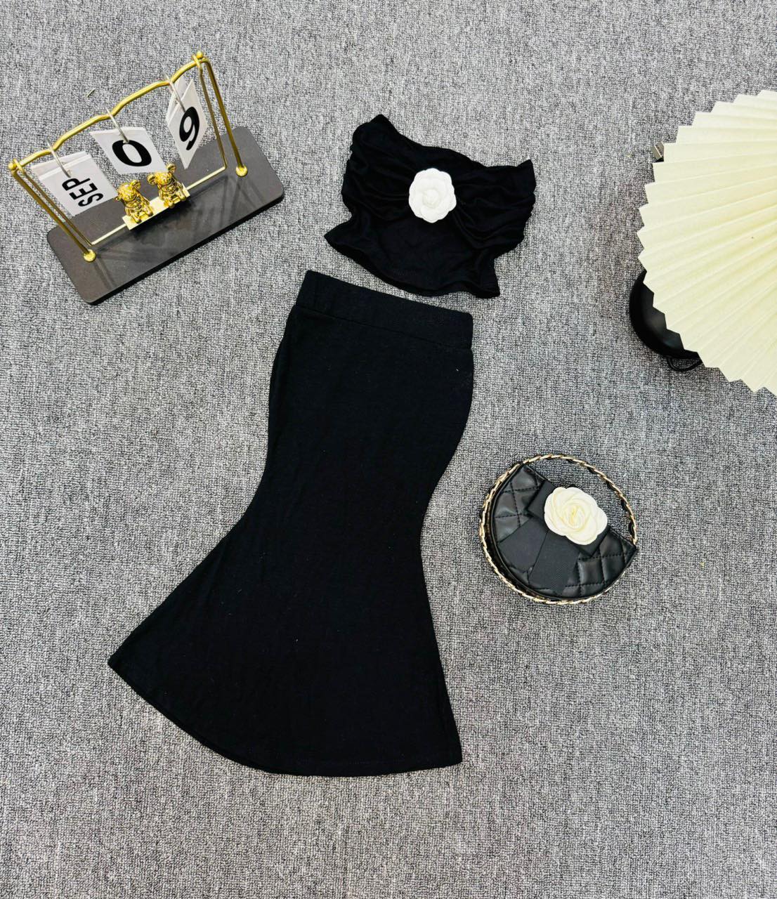 [🆕🇻🇳] Váy Tutu – Chuyên thời trang trẻ em 🧑‍🧒❤️️👶⭐️ Trend nào cũng khum bỏ qua lun mí pà
Set váy đuôi cá + áo hoa trà xinh xắn!
#145k/set hoy á.  
S1: 9-12kg
S2: 13-14kg
S3: 15-16kg
S4: 17-18kg
S5: 19-21kg
S , shares-0✔️ , likes-5❤️️ , date-2024-07-09 23:52:51🇻🇳🇻🇳🇻🇳📰🆕