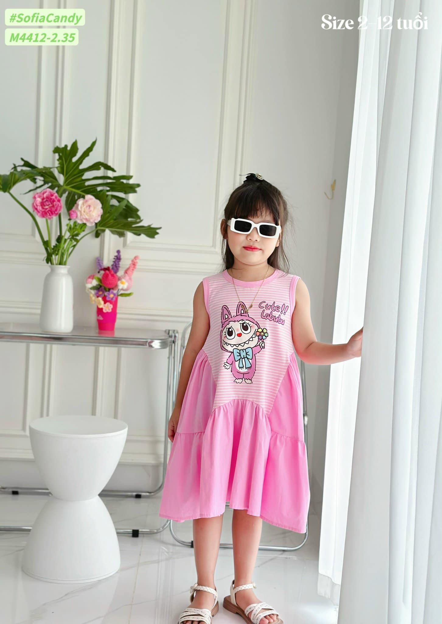 [🆕🇻🇳] Mermaid Kids  (Nàng tiên cá nhỏ)- Thời trang cao cấp cho bé 🧑‍🧒❤️️👶⭐️  ĐÃ VỀ MOM ƠI 
Màu hồng Labubu ngọt quá 

#Labubu hot toàn cầu luôn – em đồ chơi siêu lém lỉnh được LISA và các sao vô cùng yêu thích
Dễ thương – lạ mà xin , shares-0✔️ , likes-5❤️️ , date-2024-07-11 12:31:00🇻🇳🇻🇳🇻🇳📰🆕