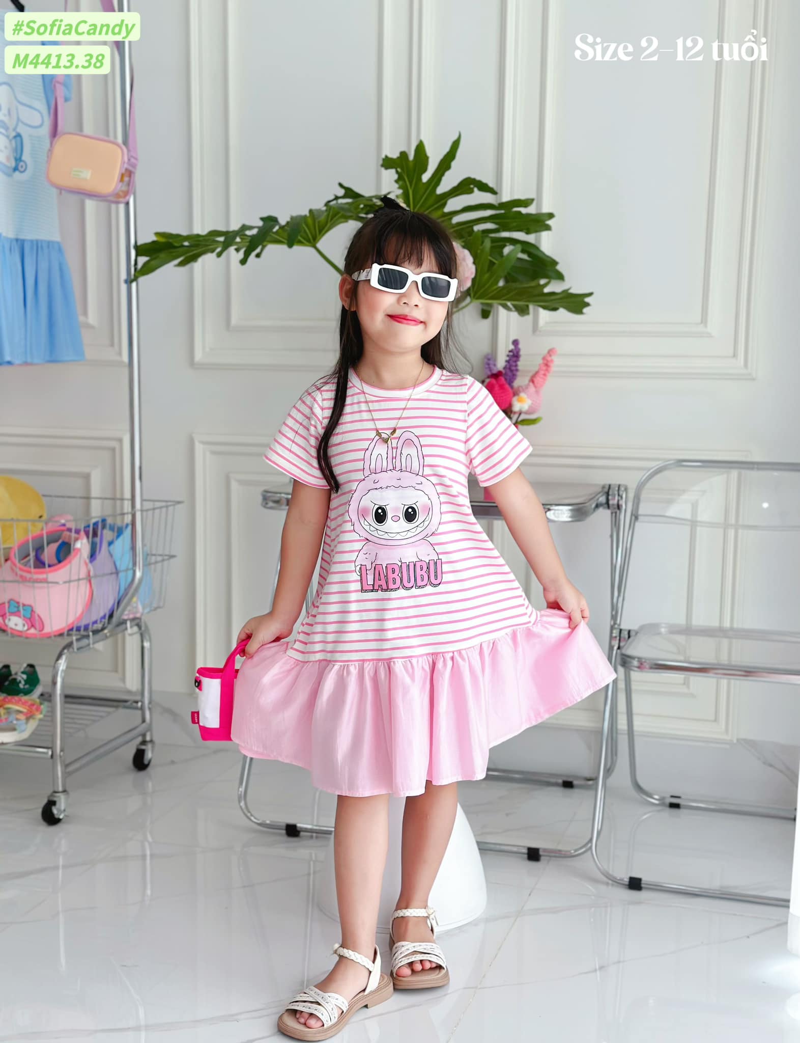 [🆕🇻🇳] Mermaid Kids  (Nàng tiên cá nhỏ)- Thời trang cao cấp cho bé 🧑‍🧒❤️️👶⭐️  VỀ HÀNG 
Mẫu váy A Labubu cực yêu với chú thỏ dễ thương hết nấc
Chất liệu cotton 100% mềm siêu mát nha mom
Sz 2-11/12 cho bé yêu luôn ạ 

Labubu, melody,  , shares-0✔️ , likes-4❤️️ , date-2024-07-14 14:30:21🇻🇳🇻🇳🇻🇳📰🆕