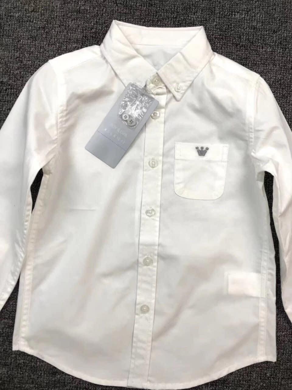 [🆕🇻🇳] Quýt’s House – Váy thiết kế cho bé 😎❤️️⭐️ Sơ mi trắng E.P.K mặc Tết chuẩn soái ca  có cả khuy dự phòng luôn ạ
 Size 6m, 18m, 23m: 120k -> 90k
 Size 4y: 130k -> 105k ạ Size dưới 3y sale #25% ; , shares-0✔️ , likes-9❤️️ , date-2021-01-18 16:26:40🇻🇳🇻🇳🇻🇳📰🆕