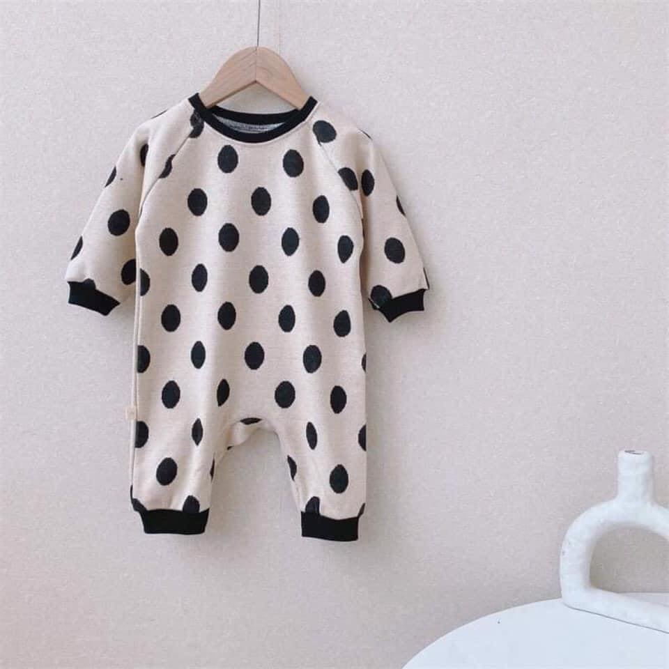 [🆕🇻🇳] HAPPY HIPPO – chuyên đồ trẻ em – Lullaby vnxk 😎❤️️⭐️  𝗝𝘂𝗺𝗽𝘀𝘂𝗶𝘁 𝗹𝗲𝗻 𝗛𝗮̀𝗻 𝗰𝗮𝗼 𝗰𝗮̂́𝗽
 Đúng chất len dày sang- xịn- mịn , họa tiết chấm bi
 Cúc bấm đũng, bo viền, giữ ấm cực tốt 
 Lẻ 1c duy nhất size 73 giá #250k , shares-0✔️ , likes-0❤️️ , date-2022-01-21 01:06:05🇻🇳🇻🇳🇻🇳📰🆕