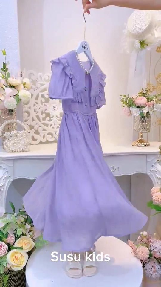 [🆕🇻🇳] Susu Kids – Thời trang trẻ em 🧑‍🧒❤️️👶⭐️ MẪU XINH MÀU HÓT 2023 – TÍM PASTEL DÀNH CHO CÁC NÀNG CÔNG CHÚA YÊU THÍCH SỰ MỘNG MƠ 
Đủ size cho bé từ 12kg -40kg mà #GIÁ_CHỈ_1xx
Chất vải nhập khẩu , mát  , shares-48✔️ , likes-25K❤️️ , date-2023-05-06 00:18:53🇻🇳🇻🇳🇻🇳📰🆕