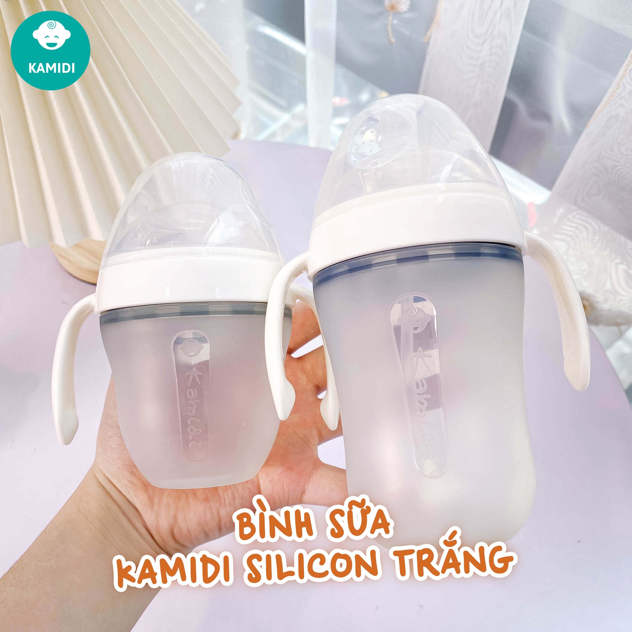 [🆕🇻🇳]  Kamidi Việt Nam – Sự lựa chọn hàng đầu của mẹ bầu Việt 🧑‍🧒❤️️👶⭐️ PHIÊN BẢN MÀU TRẮNG – BÌNH SỮA KAMIDI SILICONE
Thêm màu sắc thêm lựa chọn

ƯU ĐIỂM TƯƠNG TỰ BÌNH SỮA KAMIDI NÂU:
+ Bình silicone thân mềm, mẹ có thể bóp nh , shares-1✔️ , likes-6❤️️ , date-2024-04-08 19:12:04🇻🇳🇻🇳🇻🇳📰🆕