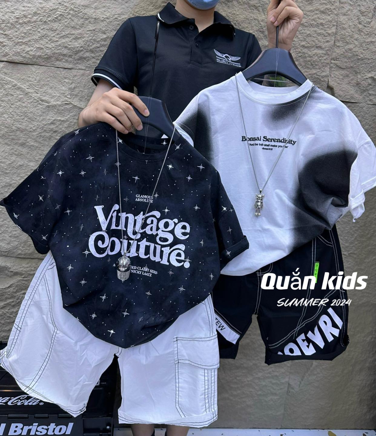 [🆕🇻🇳] QUẮN – Chuyên thời trang trẻ m cập nhật xu hướng thường xuyên 🧑‍🧒❤️️👶⭐️ Nay mát trời em lên tiếp cho các mom mấy mẫu mới nè , vẫn là áo pull quần lửng ,nhẹ nhàng mát mẻ mà vẫn đẹp trai ọ  Free ship đơn từ 1 tr  ࿐ℕ𝔼𝕎 𝟚𝟘𝟚𝟜✤
 ____ , shares-13✔️ , likes-321❤️️ , date-2024-05-05 00:18:33🇻🇳🇻🇳🇻🇳📰🆕