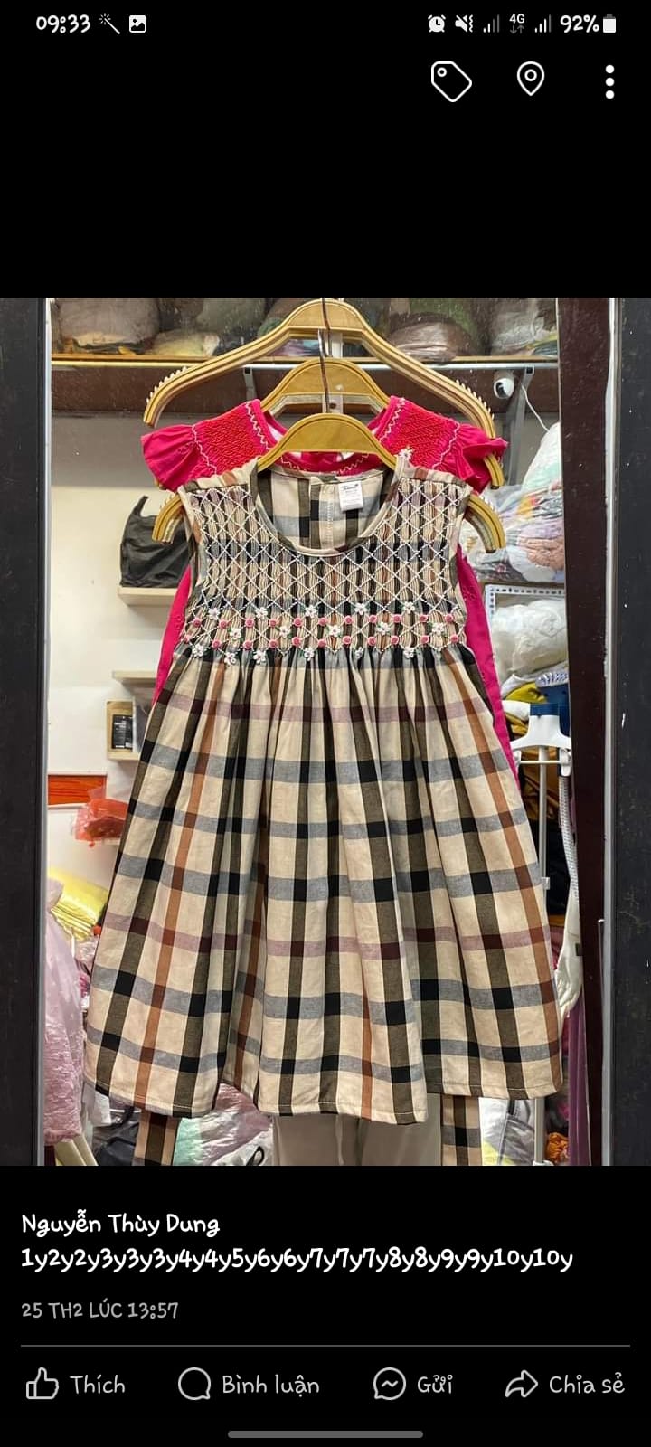 [🆕🇻🇳] Tesoro-Baby SHOP 😎❤️️⭐️ Smock bên e luôn cập nhật liên tục
 Size ở ảnh ạ
 , shares-0✔️ , likes-3❤️️ , date-2024-04-19 14:35:48🇻🇳🇻🇳🇻🇳📰🆕
