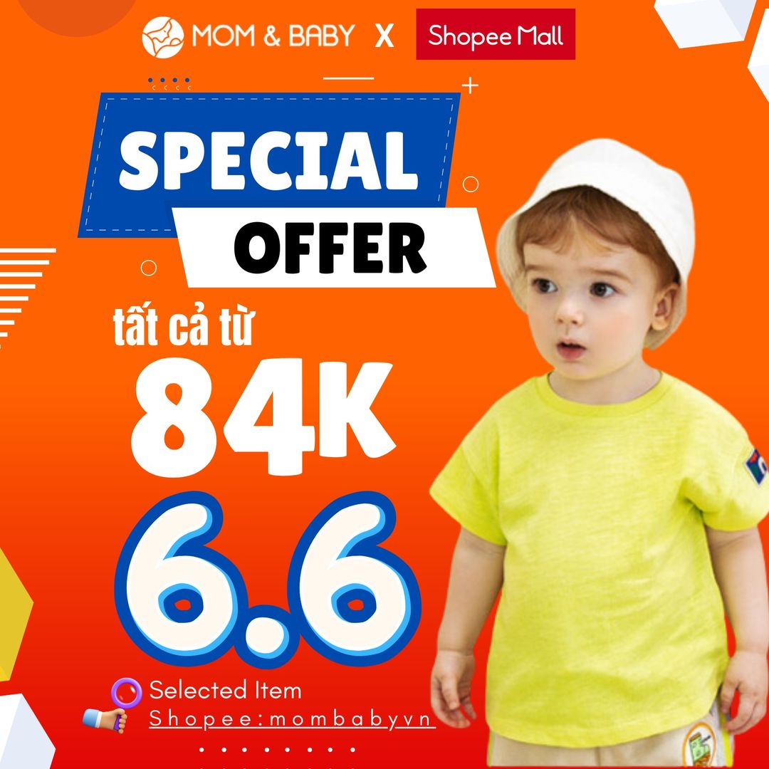 [🆕🇻🇳] Quần Áo Trẻ Em Hàn Quốc Mom & Baby  🧑‍🧒❤️️👶⭐️ (SHOPEE) 6/6 SIÊU SALE CỰC LỚN – VÔ VÀN ƯU ĐÃI lại còn FREESHIP
 
Cùng MOMBABY khuấy động mùa hè, không lo nóng bức với chương trình Sale đồng giá
 Chất li , shares-0✔️ , likes-7❤️️ , date-2024-06-05 00:39:03🇻🇳🇻🇳🇻🇳📰🆕