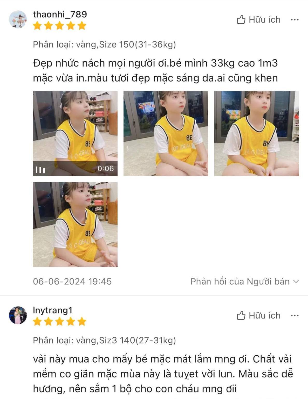 [🆕🇻🇳] Annie Baby – Cửa hàng quần áo sơ sinh & trẻ em – Đồ trẻ em 🧑‍🧒❤️️👶⭐️ #feedback bộ đồ thể thao bé gái nhà Annie. Siêu phẩm mới ra mắt đã được lòng các mẹ quá rồi ạ!
Nhắn Annie để chọn size cho bé mẹ nha!
 , shares-1✔️ , likes-11❤️️ , date-2024-06-06 21:39:32🇻🇳🇻🇳🇻🇳📰🆕