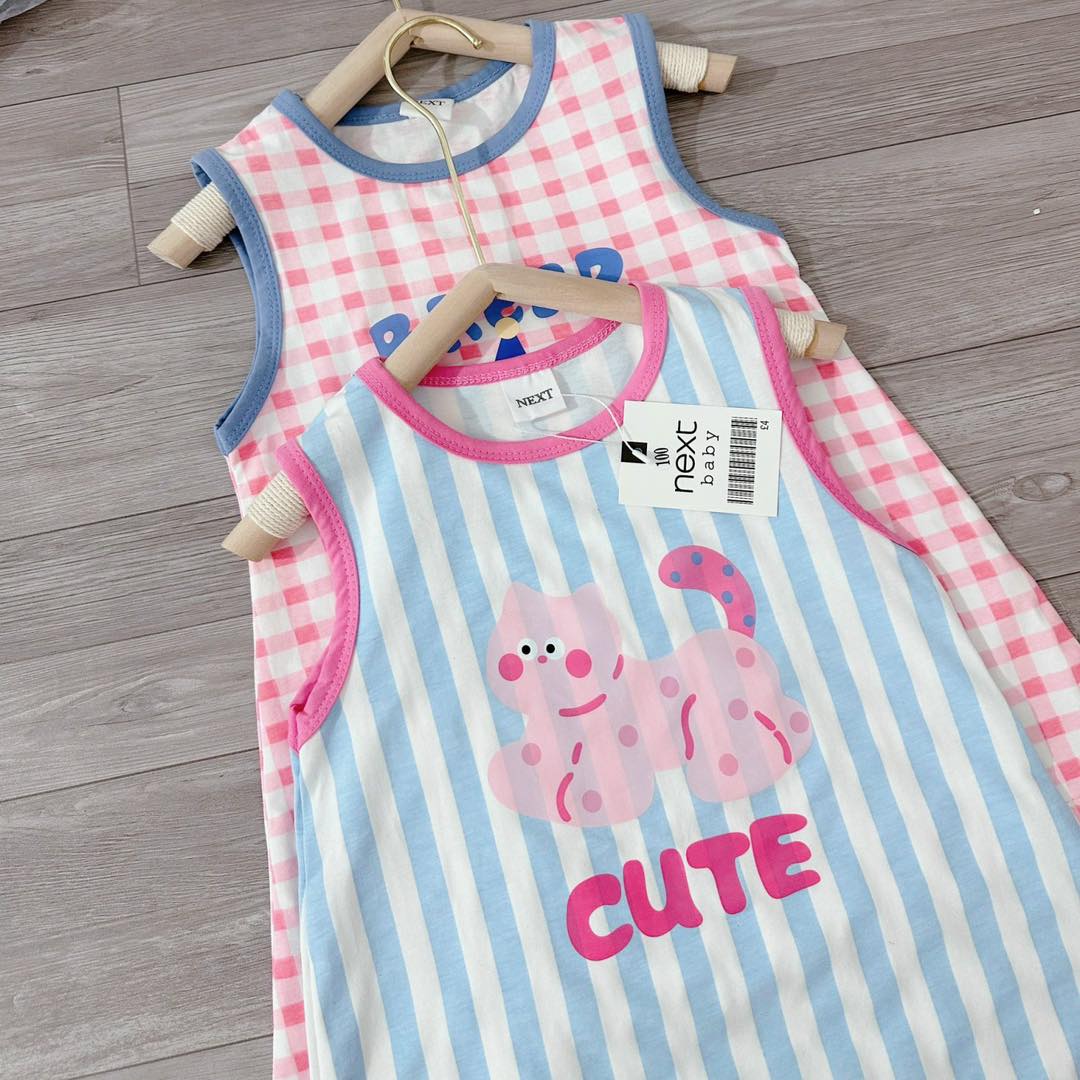 [🆕🇻🇳]  Ber Orion – Quần áo trẻ em – Sỉ 🧑‍🧒❤️️👶⭐️ Set 2 váy #150k
 Đẹp xuất sắc luôn, set 2 món quá hời : váy ba lỗ kẻ chất coton 4c siêu mềm,nhẹ ,mát.
 Sẵn 4 size bên dưới: 
 • Size110: 12-15kg
 • Size 12 , shares-1✔️ , likes-9❤️️ , date-2024-06-15 20:44:06🇻🇳🇻🇳🇻🇳📰🆕