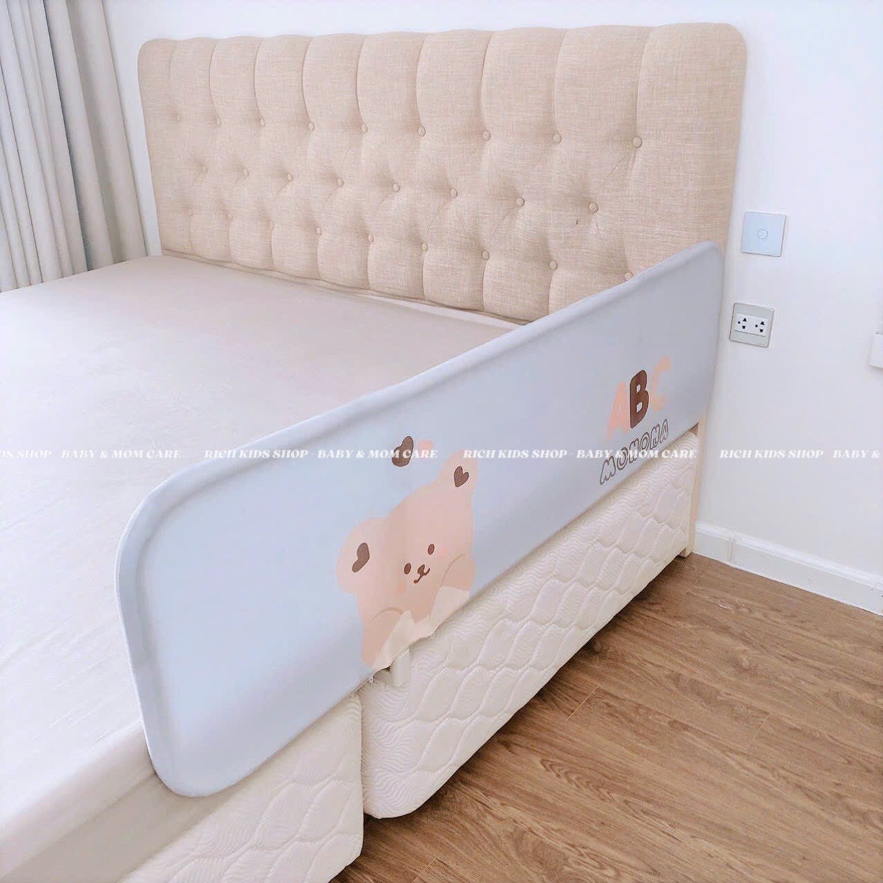 [🆕🇻🇳]  RICH KIDS – Best for baby, kid & mom 🧑‍🧒❤️️👶⭐️   THANH CHẮN GIƯỜNG MONONA 
  Khác biệt lớn nhất so với các dòng chắn giường khác là tính ứng dụng cao, KHÔNG CẦN LẮP ĐẶT, dễ di chuyển & ĐỘ CHẮC CHẮN TOP  , shares-1✔️ , likes-0❤️️ , date-2024-06-22 13:12:33🇻🇳🇻🇳🇻🇳📰🆕