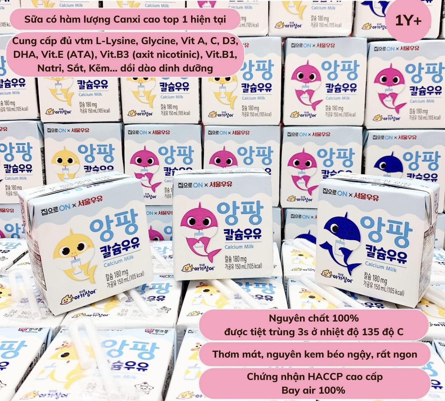 [🆕🇻🇳]  AreaKids – Chuyên hàng nội địa Hàn dành cho Mẹ và Bé 🧑‍🧒❤️️👶⭐️ Không 1 em bé nào chê – chắc chắn là sữa tươi cá mập này ạ! Thơm ngon, nguyên kem béo giúp tăng cân tốt, hàm lượng canxi cao giúp tăng cao vượt chuẩn Em sẵ , shares-0✔️ , likes-1❤️️ , date-2024-06-26 19:11:07🇻🇳🇻🇳🇻🇳📰🆕