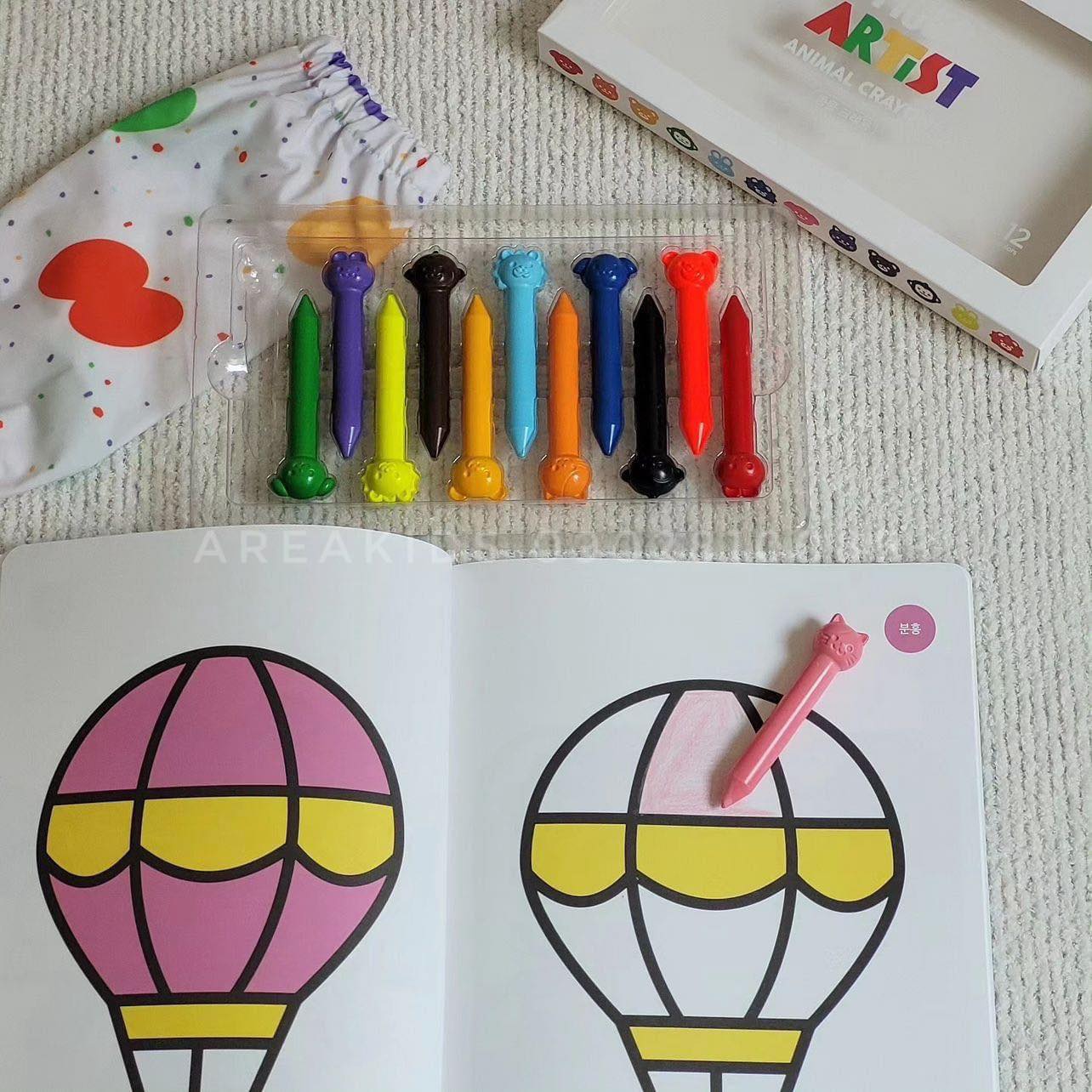 [🆕🇻🇳]  AreaKids – Chuyên hàng nội địa Hàn dành cho Mẹ và Bé 🧑‍🧒❤️️👶⭐️  Những chiếc bút sáp màu đầu tiên cho bé tô màu, vẽ vời thỏa sức tưởng tượng của con  với thiết kế đầu bút với những hoạt hình dáng yêu, lạ mắt 

Set hồm 1 , shares-0✔️ , likes-0❤️️ , date-2024-07-01 14:17:49🇻🇳🇻🇳🇻🇳📰🆕