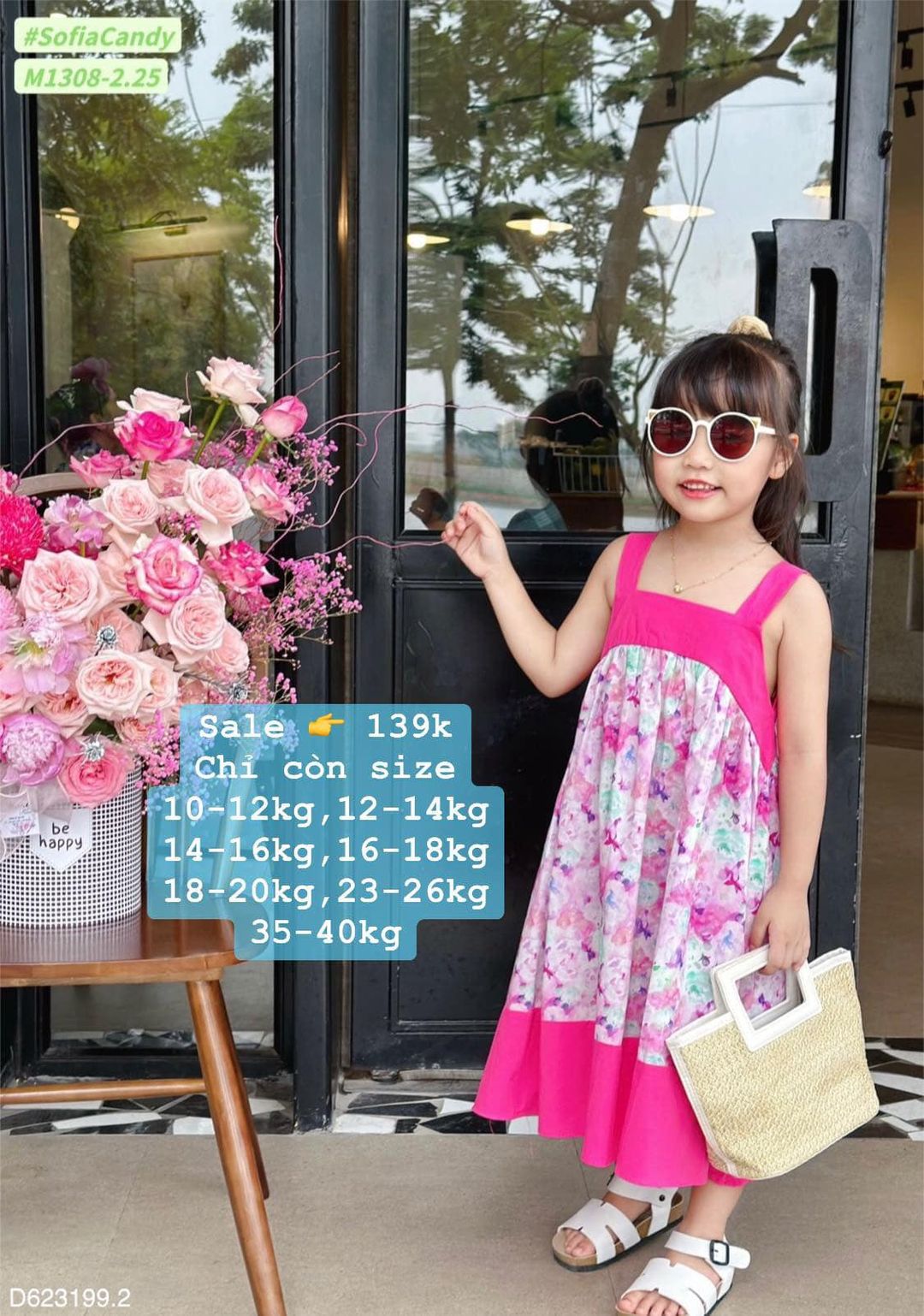[🆕🇻🇳] Min kids VNXK – Quần áo trẻ em xuất xịn 🧑‍🧒❤️️👶⭐️  Đầm 2s hoa cưng xỉu, màu sắc ngọt ngào, form maxi chanh xả. Must have mom nhe !!! 
Chất kate Hàn, mềm, mát 

 SALE 199k – -> chỉ còn #139k

 Size: 12/18m, , shares-0✔️ , likes-0❤️️ , date-2024-07-05 03:00:28🇻🇳🇻🇳🇻🇳📰🆕